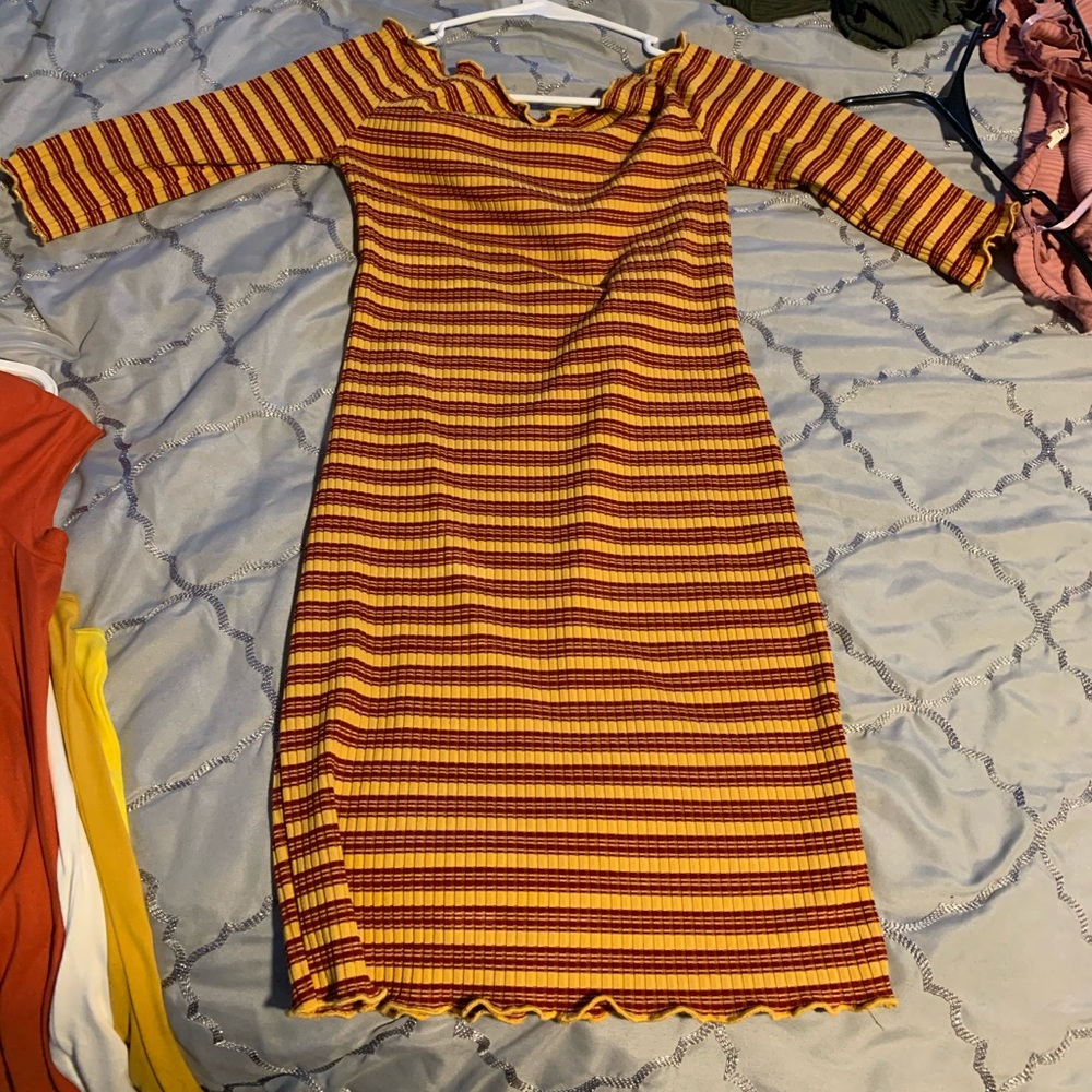 Yellow dress